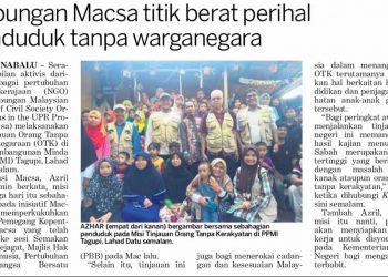 Pengerusi ACCIN Tn Hj IR Jamal Shamsudin mewakili ACCIN ke Sabah