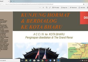 Kunjung hormat ke Kota Bharu