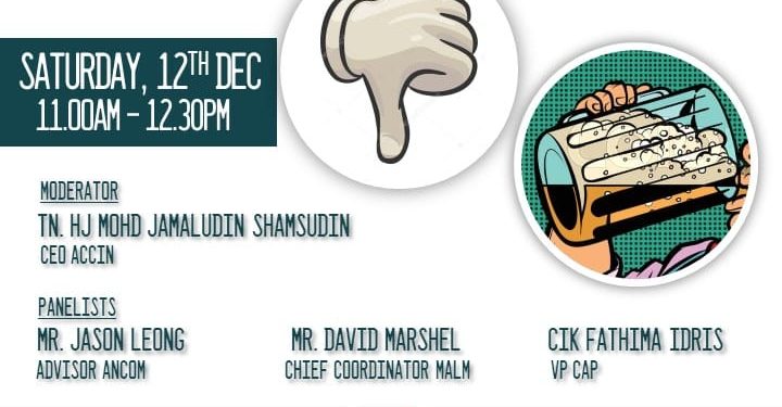 Online Forum : Thumbs Down for Bottoms Up: Dangers of Alcohol To Society