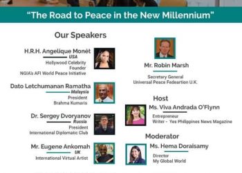 World Humanitarian Drive International Peace Forum 2021 “The Road to Peace in the New Millennium”
