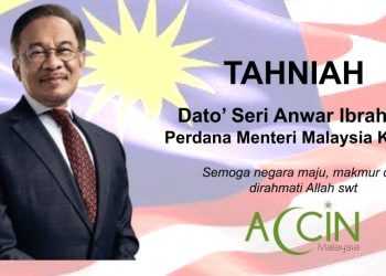 Tahniah kepada Dato’ Seri Anwar Ibrahim, Perdana Menteri Ke-10