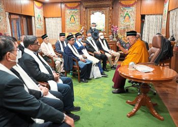 Visiting the Dalai Lama