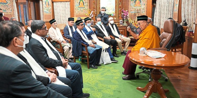 Visiting the Dalai Lama