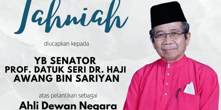 Tahniah YB Senator Prof. Datuk Seri Dr. Haji Awang