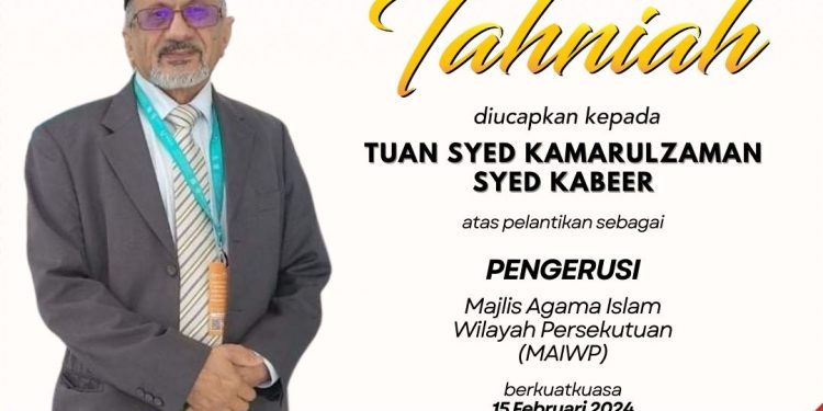 Tahniah Pengerusi MAIWP