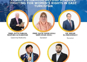 LAUNCHING OF “LAPORAN HAK ASASI WANITA DI TURKISTAN TIMUR” & FORUM SISTERHOOD BEYOND BORDERS: FIGHTING FOR WOMEN’S RIGHTS IN EAST TURKISTAN