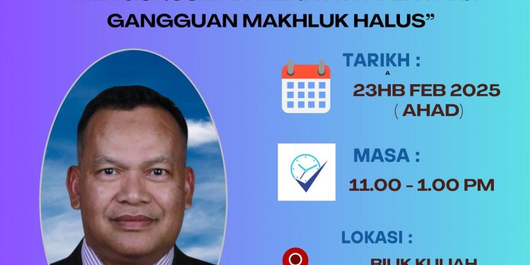 ACCIN CENTRE OF EXCELLENCE (ACE) 2/2025 Strategi meningkatkan profesionalisme pengamal bidang perawatan ruqyah di Malaysia, Mengurus dan merawat penyakit ganguan makhluk halus