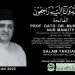 Salam Takziah Dato’ Dr. Muhammad Nur Manuty