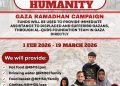 MISSION HUMANITY: GAZA RAMADHAN CAMPAIGN