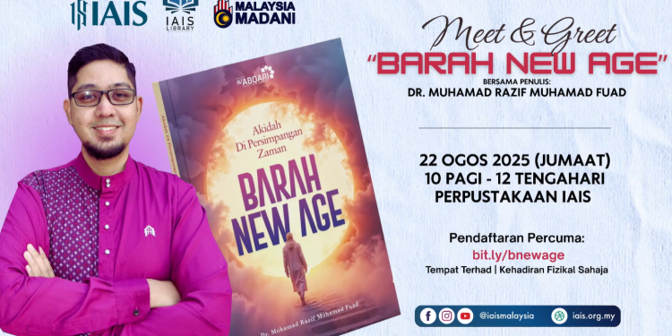 Bersama penulis buku “BARAH NEW AGE” (2025) : DR. MUHAMAD RAZIF MUHAMAD FUAD.
